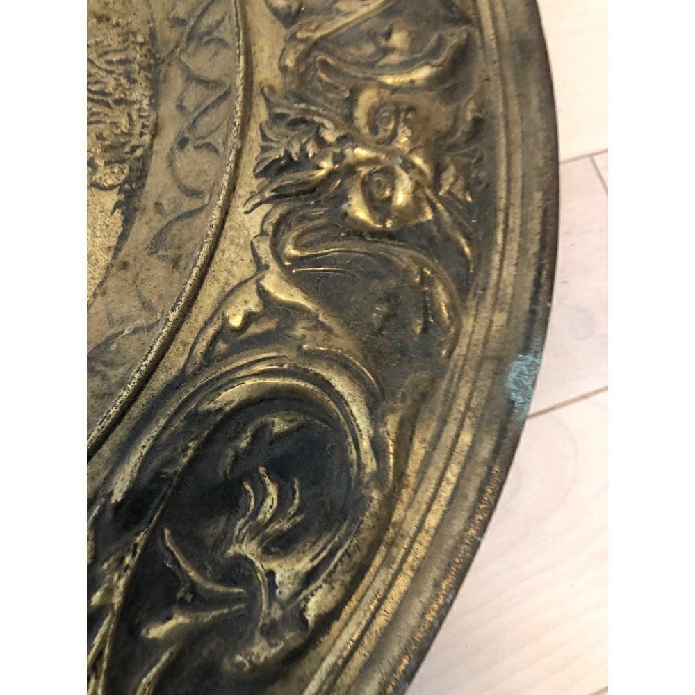 ELPEC Brassware of Distinction Vintage Soldered Brass Pitcher Plates - Picture 5 of 16